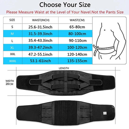 SupportMax™ Ceinture de Soutien Lombaire pour le bas du dos