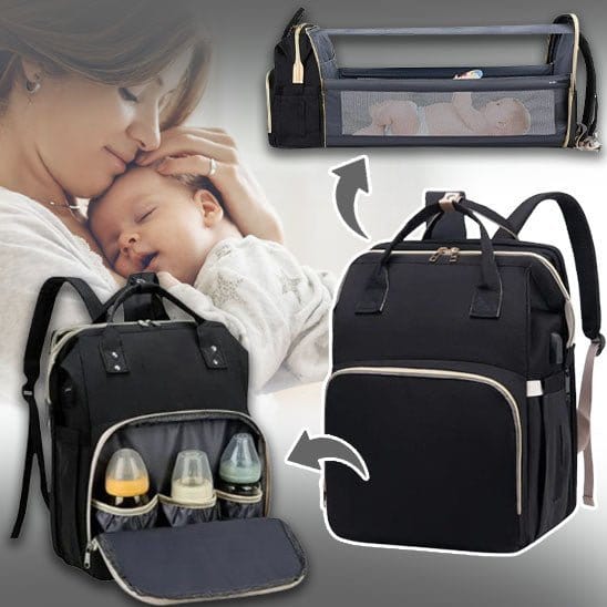 BabyBag™ Sac à langer avec lit pliable - Dynamishop