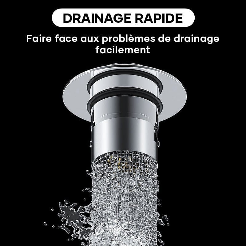 BTSB™ Filtre de drainage de sol en acier inoxydable - Dynamishop